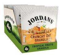Jordans Granola Tropical | Breakfast Cereal | High Fibre | 4 PACKS of 750g