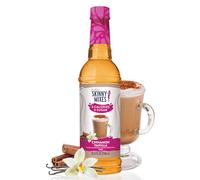 Jordan's Skinny Mixes Cinnamon Vanilla Syrup | Zero Calories, Zero Sugar, Zero Carbs | Jordan's Skinny Syrups, Sugar Free Flavour for Coffee, Tea, Lattes | 1 Bottle (750 mL)