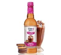Jordan's Skinny Mixes Peanut Butter Cup | Zero Calories, Zero Sugar, Zero Carbs | Jordan's Skinny Syrups, Sugar Free Flavour for Coffee, Tea, Lattes | 1 Bottle (750 mL)