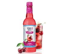 Jordan's Skinny Mixes Sugar Free Syrup, Cherry Flavor, Fruit Flavored Water Enhancer, Drink Mix for Ice Tea, Lemonade & More, Zero Calorie Flavoring, Keto Friendly, 25.4 Fl Oz, 1 Pack