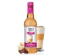Jordan's Skinny Mixes White Chocolate Mocha Syrup | Zero Calories, Zero Sugar, Zero Carbs | Jordan's Skinny Syrups for Coffee, Tea, Lattes | 1 Bottle (750 mL)