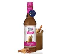 Jordan's Skinny Syrups, Sugar Free Coffee Syrup, Brown Sugar Cinnamon Flavour, Drink Blend, No Calorie Flavor for Latte, Protein Shake, Food and More, Gluten Free, Keto Friendly