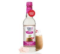 Jordan's Skinny Syrups Sugar Free Holiday Coffee Syrup, White Chocolate Peppermint Flavor Drink Mix, Zero Calorie Flavoring for Chai Latte, Protein Shake, Food & More, Keto Friendly, 25.4 Fl Oz, 1 Pk