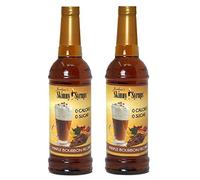 Jordans Skinny Traditional Sugar Free Syrups 750 ml 2 Bottles (Maple Bourbon Pecan)