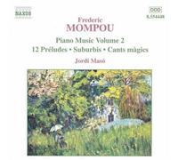 Jordi Mas - Piano Music #2: 12 Preludes / Suburbis / Dialogues [New CD]