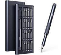 JOREST 25-in-1 Precision Screwdriver Set, Mini Repair Tool Kit with Torx for MacBook, Computer, Laptop, iPhone, PS5, Xbox, Switch, Glasses, Watch, Ring Doorbell, Electronic, Small Gift Gadget for Men