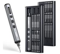 JOREST Mini Electric Precision Screwdriver, 38 in 1 Magnetic Bits, Torque Control, Max 5 N.m, DIY Tools, Repair Tool Kit for iPhones, MacBooks, PS5, PS4, Xbox, Switch, Glasses, Watches, Toys
