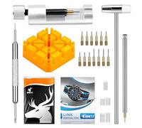 JOREST Watch Link Removal/Repair Kit Tool to Adjust and Replace Strap, pin Removal Tool, 20PCS Watch Spring Bars, 13PCS Spare Needle