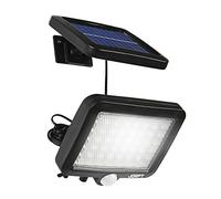 Jorft Solar Security Lights, 56 LED Solar Wall Lamp Human/Light Sensor Waterproof Super Bright Lights for Garden, Fence, Door, Yard or Entrance Use