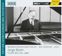 Jorge Bolet - Mendelssohn / Beethoven / Liszt: Jorge Bolet - Piano Recital, 1988