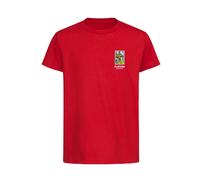 Jorge Campos World Cup Sticker Kids T-Shirt - Red / 3-4 years