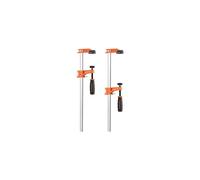 Jorgensen 12-Inch/300mm Professional Woodworking Clamps 2 Pack, Quick Release Clamps for Wood, F Clamps Set