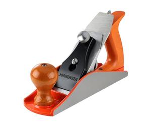 JORGENSEN NO.4 Wood Plane, 58 mm Blade Adjustable Bench Hand Plane Suitable for Carpenter Woodworking, Trimming, Surface Smoothing Wood Craft Tools