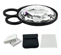 Jorixxy 77mm Handheld Kaleidoscope Glass Prism Camera Filter Variable Number of Subjects SLR Photography Accessories