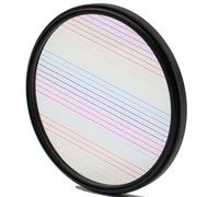Jorixxy Rainbow Brushed Widescreen Movie Special Effects Filter Photography Video SLR Camera Lens Accessories