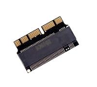 Jorkar M.2 NVMe SSD Conversion Adapter for MacBook Air/Pro Retina 2013-2017, M.2 NVME/AHCI SSD to 12+16 Pin Upgraded Kit for A1465 A1466 A1398 A1502