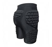 Jormino Compression Padded Shorts for Snowboarding, Skating, Skateboarding, Crash Pants with Thigh, Hip, Butt Pads L