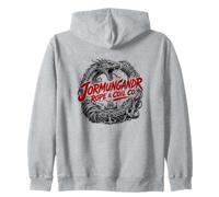 Jormungandr Rope and Coil Co Viking Serpent Zip Hoodie