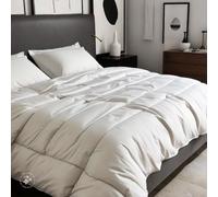 JOROBA King Size Duvet 4.5 Tog Anti Allergy Summer Quilt - Filled With Hollow Fiber Feel Smooth Like Down - Skin Friendly Microfiber Cover - Luxurious Feel Easy Care. KingSize 4.5Tog (U.K. Standard)