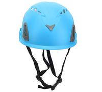 JOROBURO Adults Climbing Helmet, Gub D8 Rock, Blue, One Size, 19.3 ounces, Functional Half Shell, Impact Protection Buffer, Adjustable Fit, Accessory Mount, Mountaineering, Rock Climbing