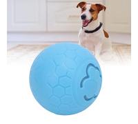 JOROBURO Interactive Dog Toy Ball, Bite Resistant Plastic Increase Pet Exercise Smart Pet Automatic Rolling Ball, Moving Activated Automatic Bouncing Rolling Dog Balls for Dogs Cats (Blue)