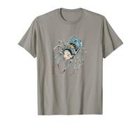 Jorogumo Yokai Spider Vintage Japanese Folklore Horror Art T-Shirt