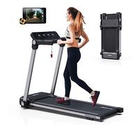 JOROTO Foldable Treadmill for Home, 2.5HP with Bluetooth & App Control, LED Display, 9 Preset Workouts, Running Machine for Home & Office, Max User 265 Lbs