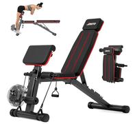 JOROTO Weight Bench Adjustable, Foldable Workout Bench Press, 453KG Load Strength Training Benches for Home Gym Full Body Workout, Roman Chair Dumbbell Bench
