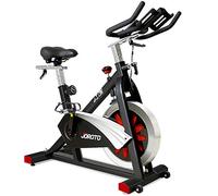 JOROTO X2 Exercise Bike for Home Use - 160kg Weight Capacity & Magnetic Resistance & 18kg Flywheel & Belt Drive Indoor Cycling Bike