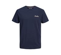 Jortons Tee SS Crew Neck Noos, Navy Blazer/fit: Standard/Solid, S