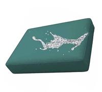 JORTUIO 2/4 Patio Cushion Covers Replacement Outdoor Cushions Covers Waterproof with Zipper Couch Sofa Seat Cushion Covers,Washable,for Indoor Outdoor Patio Sofa(Color7,65x65x10cm 1pcs)