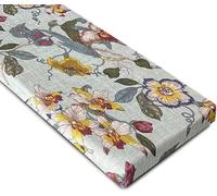 JORTUIO Bench Cushion Indoor/Outdoor Furniture Replacement Cushions 60/80/100/120/150/180cm -Long Seat Cushion Non-Slip for Bay Windows, Garden Patio, Long Chairs, Swings & Porch(Color3,150x45x5cm)