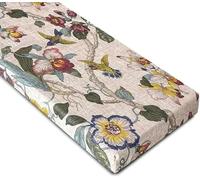JORTUIO Bench Cushion Indoor/Outdoor Furniture Replacement Cushions 60/80/100/120/150/180cm -Long Seat Cushion Non-Slip for Bay Windows, Garden Patio, Long Chairs, Swings & Porch(Color5,200x40x5cm)