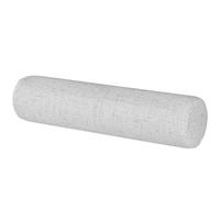 JORTUIO Round Neck Roll Cervical Pillows Cylinder Bolster Pillow Long Memory Foam Support Pillows Soft Comfortable,with Zipper Removable,for Bed，Back And Legs,Sofa Armrest Pillow(Grey,20cmx60cm)