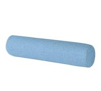 JORTUIO Round Neck Roll Cervical Pillows Cylinder Bolster Pillow Long Memory Foam Support Pillows Soft Comfortable,with Zipper Removable,for Bed，Back And Legs,Sofa Armrest Pillow(Blue,12cmx60cm)