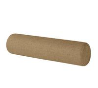 JORTUIO Round Neck Roll Cervical Pillows Cylinder Bolster Pillow Long Memory Foam Support Pillows Soft Comfortable,with Zipper Removable,for Bed，Back And Legs,Sofa Armrest Pillow(Coffee,15cmx60cm)