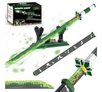 Jorumo Demon Slayer Swords Building Sets for Adults and Kids, 39in Shinazugawa Sanemi Sword Building Block with Scabbard and Stand, Anime Sword Building Toy Katana Demon Slayer Gift, 788 Pcs