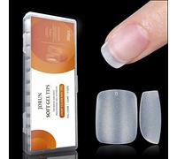 Jorun 360 Pcs Extra Short Square Gel False Nail Tips,Clear Nail Tips