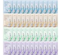 Jorun 44 Pcs Essence Hydrating Sheet Face Mask Set,Korean Sheet Masks | Moisturizing,Anti-Aging, Brightening Face Masks Beauty Multipack，Vegan Face Mask Skincare for All Skin Types