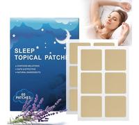 JORUN 60 Pcs Sleep Patches for Adults - Drug Free Natural Sleep Patches Quick Sleep Aid Melatonin Patches - Body Relaxation Sleep Aid for Men and Women