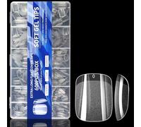 Jorun 600 Pcs Extra Short Square Gel Nail Tips False Nails Extensions