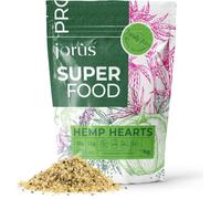 Jorus Shelled Hemp Seeds 1KG, Hulled Hemp Hearts, High in Protein, Vegan