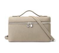Joryin Crossbody Bag for Women Top-Handle Purse Small Pouch Designer Evening Clutch Beige Shoulder Handbag Trendy
