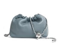 Joryin Small Crossbody Bag for Women - Trendy Dumpling Clutch Purse, Evening Cloud Purse, Vegan Leather Hobo in Blue