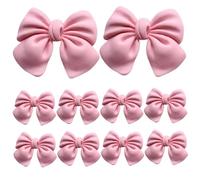 Jorzer 10PCS Car Air Freshener Vent Clip, Cute Bow Car Vent Clips with 10 Aromatherapy Tablets, 1.4x1.2 Inch Car Vent Accessories, Aesthetic Car Decor