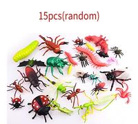 Jorzer 15pcs Bugs Toys Big, Realistic Insects Toys Giant, Large Bugs Insects for Kids Birthday Party Favors