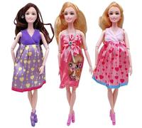 Jorzer 3Pcs Pregnant Doll with Baby in Tummy 11.8" Realistic Pregnant Mother Baby Doll Toys with Movable Joint for Kids Gifts