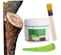 Jorzer 500g Tree Wound Pruning Sealer, Tree Wound Dressing with Brush, Tree Wound Sealer Healing Paste,Bonsai Grafting Paste,Quick Recovery of Tree and Bonsai