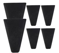 Jorzer 6PCS Air Fryer Basket Silicone Feet to Increase the Height,Non Slip Silicone Foot for Round/Square Air Fryer Racks,Portable Air Fryer Stacking Rack 1.3x1.8