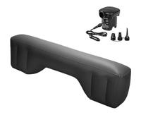 Jorzer Back Seat Gap Filler, 51.2x13.9x7.9 Inflatable Car Air Mattress Vent Extender for Back Seat, Portable Car Bed Backseat with Air Pump for Travel, Camping, Sleeping